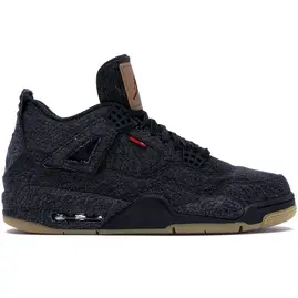 Jordan 4 Retro Levi's Black (Blank Tag), Размер: 42, Наличие: Склад США (10-24 дня), фото 