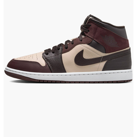 Кросівки чоловічі Air Jordan 1 Mid Se Bordo/Peach FZ4359-200, Размер: 41, Наличие: Склад (1-3 дня), фото 