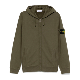 Stone Island Khaki Zip Hoodie, Размер: XXL, Наличие: Склад (1-3 дня), фото 