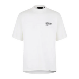 Represent Monochrome Icons White T-Shirt, Размер: M, Наличие: Склад (1-3 дня), фото 