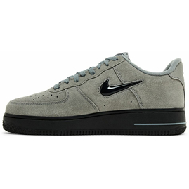 Air Force 1 Low Jewel Grey Black Suede, Размер: 41, Наличие: Склад (1-3 дня), фото 