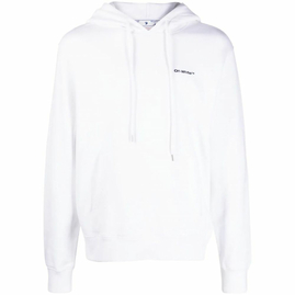 Off-White logo-print drawstring hoodie, Размер: S, Наличие: Забрать сейчас, фото 