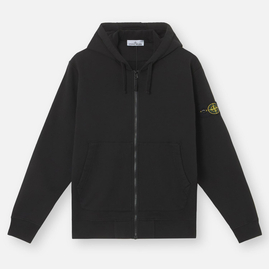 Stone Island Black Patch  Zip Hoodie, Размер: XL, Наличие: Склад (1-3 дня), фото 