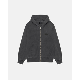 Stussy BASIC STÜSSY ZIP HOODIE PIGMENT DYED, Розмір: S, Наявність: Склад США (10-24 дня), фото 