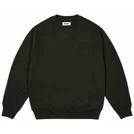 PALACE OUTLINE P-3 CREW BLACK, Размер: M, Наличие: Склад (1-3 дня), фото 