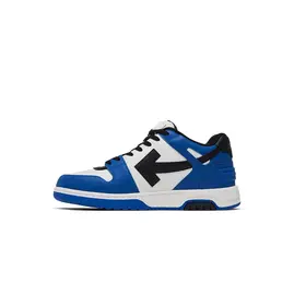 OFF-WHITE Out Of Office OOO Low Tops Navy Blue White Blue, Размер: 43, Наличие: Забрать сейчас, фото 