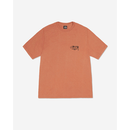 STUSSY BEAT SOUNDS PIG. DYED TEE RUST, Размер: S, Наличие: Склад (1-3 дня), фото 