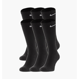 Шкарпетки унісекс Nike U EVERYDAY CUSH CREW (6 пар) Black SX7666-010, Размер: 38-42, Наличие: Склад (1-3 дня), фото 