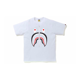 BAPE SHARK T-SHIRT WHITE, Размер: XL, Наличие: Склад (1-3 дня), фото 