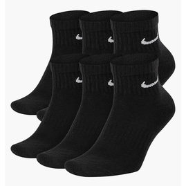 Шкарпетки унісекс Nike U Nk Everyday Cush Ankl 1 Black SX7669-010, Розмір: 34-38, Наявність: Склад (1-3 дня), фото 