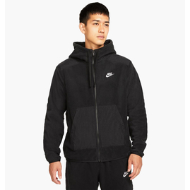Толстовка чоловіча Nike Nsw Spe+ Flc Fz Top Winter Black DD4882-010, Розмір: XXL, Наявність: Склад (1-3 дня), фото 