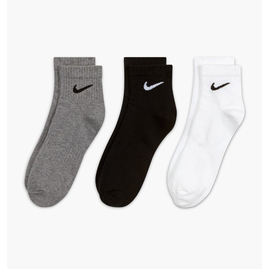 Шкарпетки унісекс Nike Everyday Ltwt Ankle Multi (3 пари, неутеплені) SX7677-964, Размер: 38-42, Наличие: Склад (1-3 дня), фото 