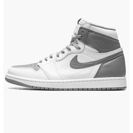 Кросівки чоловічі Nike Jordan 1 Retro High Og White/Grey 555088-037, Розмір: 44, Наявність: Склад (1-3 дня), фото 