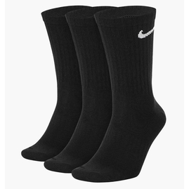 Шкарпетки унісекс Nike U EVERYDAY LTWT CREW (3 пари, неутеплені) Black SX7676-010, Размер: 34-38, Наличие: Склад (1-3 дня), фото 