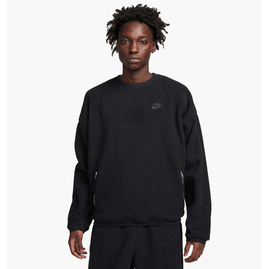Світшот чоловічий Nike M Club+ Sherpa Wntr Crew Black FB8378-010, Размер: S, Наличие: Склад (1-3 дня), фото 