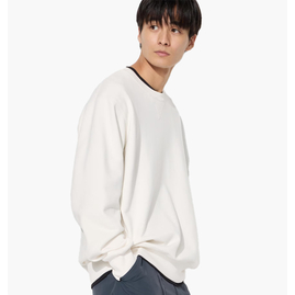 Світшот унісекс Uniqlo Sweatshirt White 444966-01, Размер: S, Наличие: Склад (1-3 дня), фото 