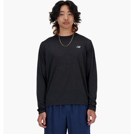 Лонгслів чоловічий New Balance Athletics Long Sleeve Black MT41256BK, Размер: S, Наличие: Склад (1-3 дня), фото 