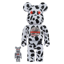 Bearbrick x atmos Dalmatian 100% & 400% Set, Размер: MISC, Наличие: Забрать сейчас, фото 