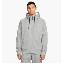 Толстовка чоловіча Nike Therma MenS Therma-Fit Full-Zip Fitness Top Grey DQ4830-063, Розмір: L, Наявність: Склад (1-3 дня), фото 