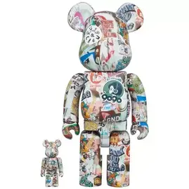 Bearbrick x 9090 x S.H.I.P & Crew 100% & 400% Set, Размер: MISC, Наличие: Забрать сейчас, фото 
