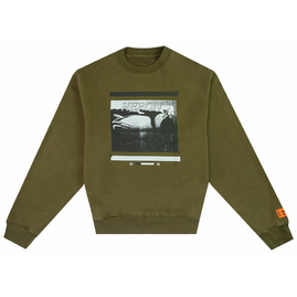 Heron Preston Khaki Sweatshirt, Розмір: M, Наявність: Склад (1-3 дня), фото 