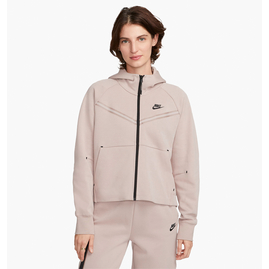 Толстовка жіноча Nike Sportswear Tech Fleece Windrunner Beige Cw4298-272, Размер: M, Наличие: Склад (1-3 дня), фото 