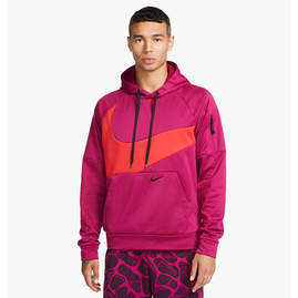 Худі чоловіче Nike Therma Fit Hoodie Pullover Swoosh Bordo DQ5401-549, Размер: L, Наличие: Склад (1-3 дня), фото 