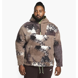 Худі чоловіче Nike Mens 1/2-Zip Hoodie Brown DD5009-004, Размер: M, Наличие: Склад (1-3 дня), фото 