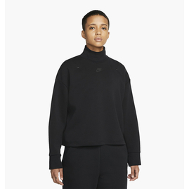 Світшот жіночий Nike Sportswear Tech Fleece Black DD5628-010, Розмір: M, Наявність: Склад (1-3 дня), фото 