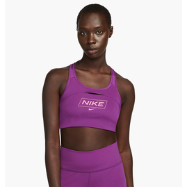 Топ жіночий Nike Pro Swoosh WomenS Medium-Support Non-Padded Graphic Sports Bra Violet DQ5252-503, Розмір: M, Наявність: Склад (1-3 дня), фото 