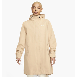 Парка жіноча Nike W Nsw Essntl Sf Wvn Prka Jkt Beige Dm6245-200, Розмір: XS, Наявність: Склад (1-3 дня), фото 