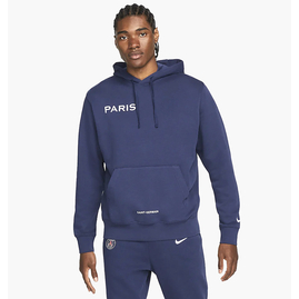 Худі чоловіче Nike Paris Saint-Germain Gfa Fleece Hoodie Blue Dn1317-410, Размер: M, Наличие: Склад (1-3 дня), фото 