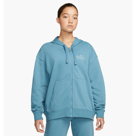 Куртка жіноча Nike Dri-Fit Get Fit WomenS Graphic Full-Zip Training Hoodie Light Blue DQ5536-440, Розмір: XS, Наявність: Склад (1-3 дня), фото 