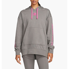Худі жіноче Nike Pro Dri-Fit Get Fit Grey DQ5590-029, Размер: S, Наличие: Склад (1-3 дня), фото 