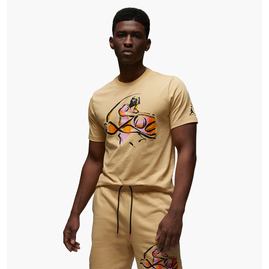 Футболка чоловіча Air Jordan T-Shirt Flight Mvp Beige DX9569-252, Размер: M, Наличие: Склад (1-3 дня), фото 
