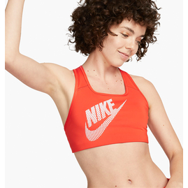 Топ жіночий Nike Swoosh Orange Dz4609-633, Размер: XS, Наличие: Склад (1-3 дня), фото 