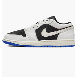 Кросівки чоловічі Air Jordan 1 Low Quai 54 White/Black HQ0764-001, Розмір: 40, Наявність: Склад (1-3 дня), фото 