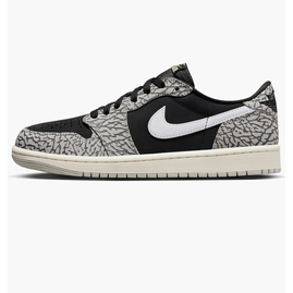 Кросівки чоловічі Air Jordan Air 1 Low Og Shoes Grey/Black CZ0790-001, Размер: 37.5, Наличие: Склад (1-3 дня), фото 