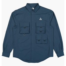Сорочка чоловіча Nike Acg Dri-Fit Uv Devastation Trail Shirt Blue DN3936-437, Розмір: S, Наявність: Склад (1-3 дня), фото 