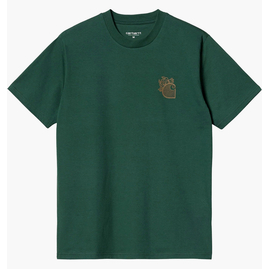Футболка чоловіча Carhartt WIP Little Hellraiser Short Sleeve Shirt Green I033253-CHERVIL, Размер: S, Наличие: Склад (1-3 дня), фото 
