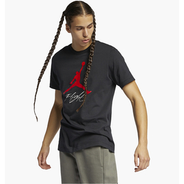 Футболка чоловіча Air Jordan T-Shirt Jumpman Flight Black AO0664-010, Розмір: L, Наявність: Склад (1-3 дня), фото 