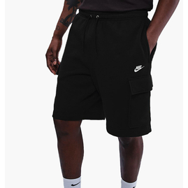 Шорти чоловічі Nike Club Fleece Cargo Black FN3525-010, Размер: M, Наличие: Склад (1-3 дня), фото 