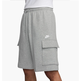 Шорти чоловічі Nike Club Fleece Cargo White FN3525-063, Размер: S, Наличие: Склад (1-3 дня), фото 