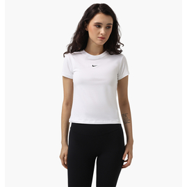 Футболка жіноча Nike W Nsw Nk Chll Knt Md Crp White FV5508-100, Размер: L, Наличие: Склад (1-3 дня), фото 