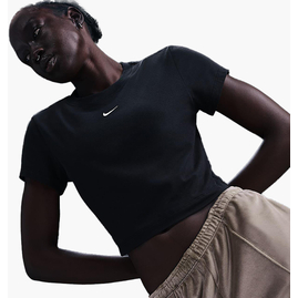 Футболка жіноча Nike Sportswear Chill Knit Black HF9538-011, Размер: S, Наличие: Склад (1-3 дня), фото 
