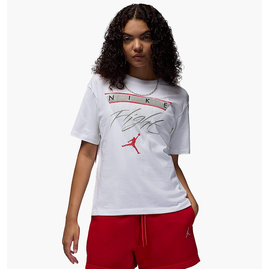 Футболка жіноча Air Jordan Flight Heritage T-Shirt White FQ3240-100, Размер: XS, Наличие: Склад (1-3 дня), фото 