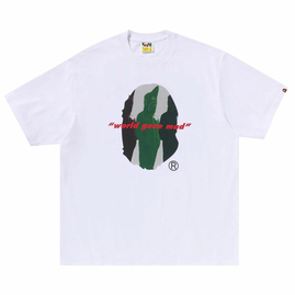 BAPE SHARK SEIJIN APE HEAD RELAXED FIT T-SHIRT WHITE, Размер: L, Наличие: Склад (1-3 дня), фото 