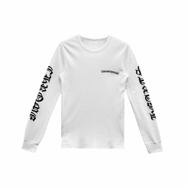 Chrome Hearts Scroll Logo Sleeve Waffle Thermal Shirt, Размер: L, Наличие: Забрать сейчас, фото 