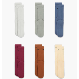NIKE EVERYDAY CUSHIONED TRAINING CREW SOCKS 6PCS, Размер: 38-42, Наличие: Склад (1-3 дня), фото 