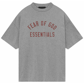 Fear of God Essentials Jersey Crewneck Tee 'Dark Heather', Размер: L, Наличие: Забрать сейчас, фото 
